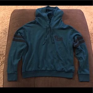 Victoria Secret PINK blue medium hoodie